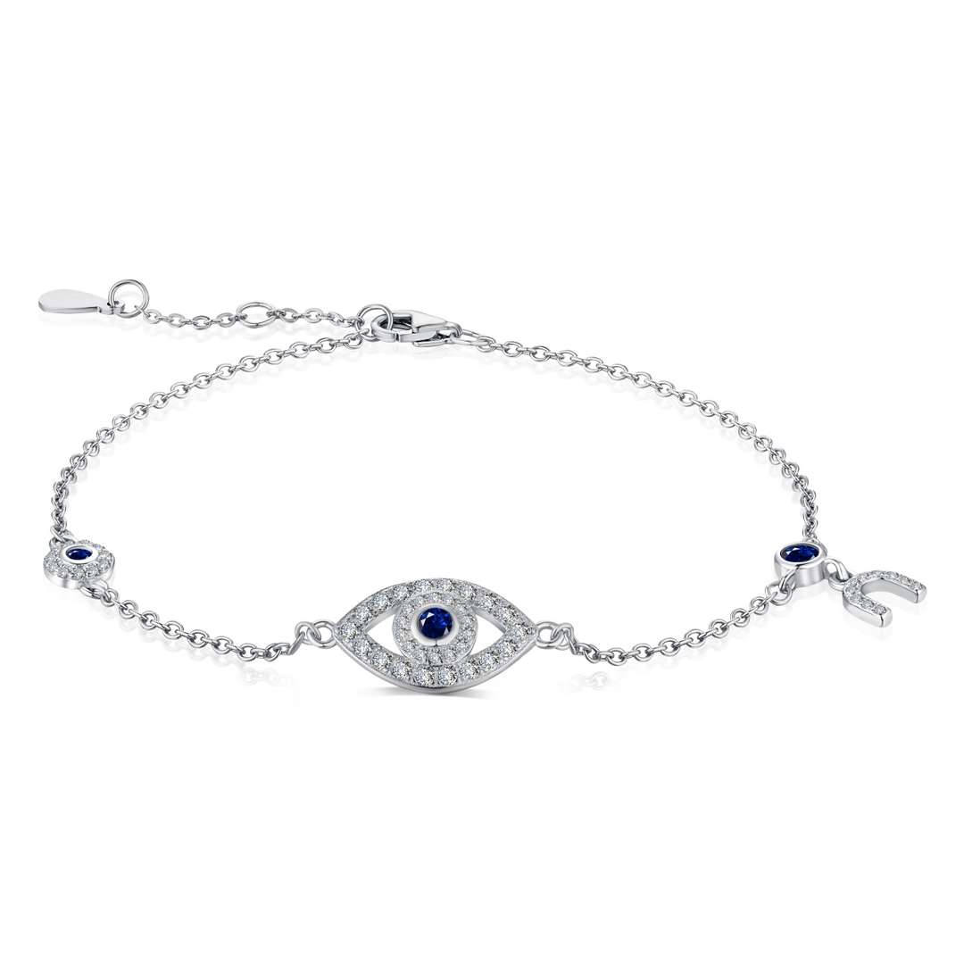 [ElanLuxe Jewelry]Dainty Eye Shape Necklace