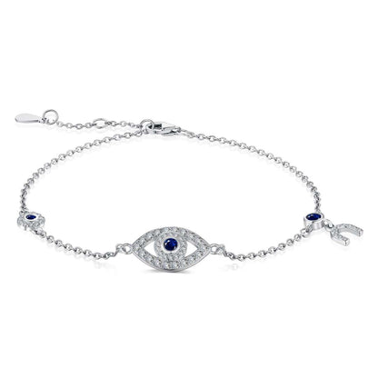 [ElanLuxe Jewelry]Dainty Eye Shape Necklace