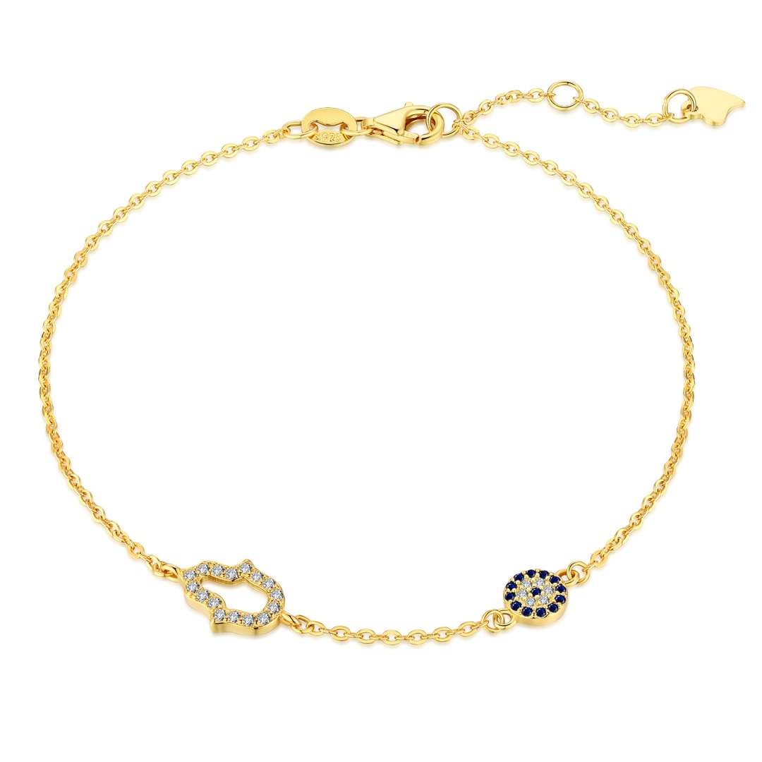 [ElanLuxe Jewelry]Gost Shape & Round Shape Necklace