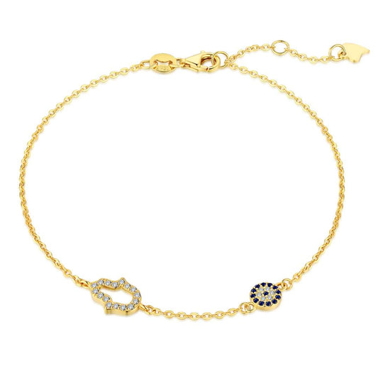 [ElanLuxe Jewelry]Gost Shape & Round Shape Necklace