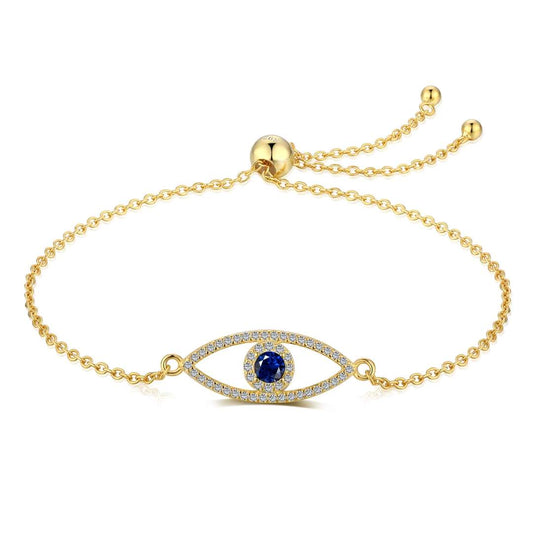 [ElanLuxe Jewelry]Devil's Eye Hollow Design Bracelet