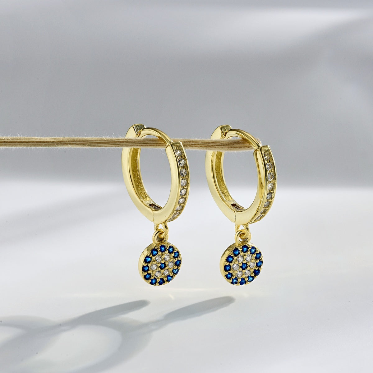 [ElanLuxe Jewelry]Unique Devil Eye Earrings