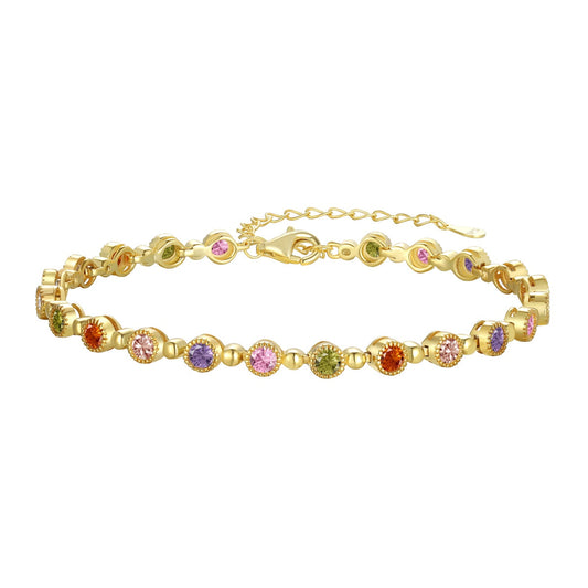 [ElanLuxe Jewelry]Sparkling Exquisite Round Cut Party Bracelet