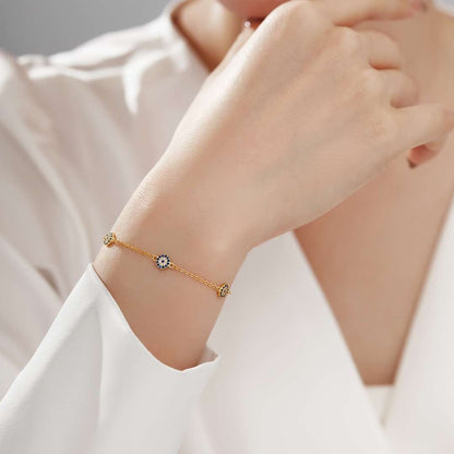 [ElanLuxe Jewelry]Delicate Round Shape Pendent Necklace