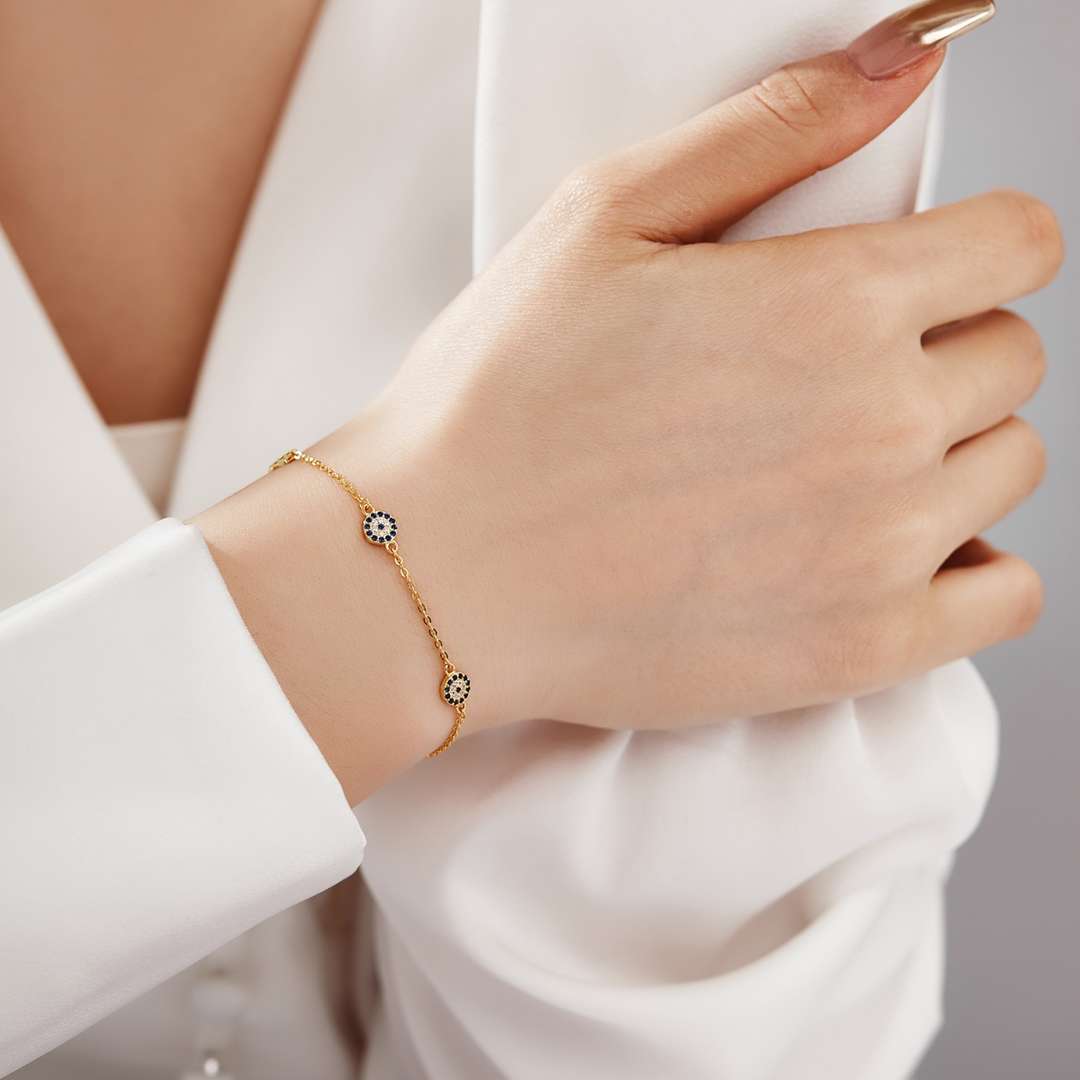 [ElanLuxe Jewelry]Delicate Round Shape Pendent Necklace