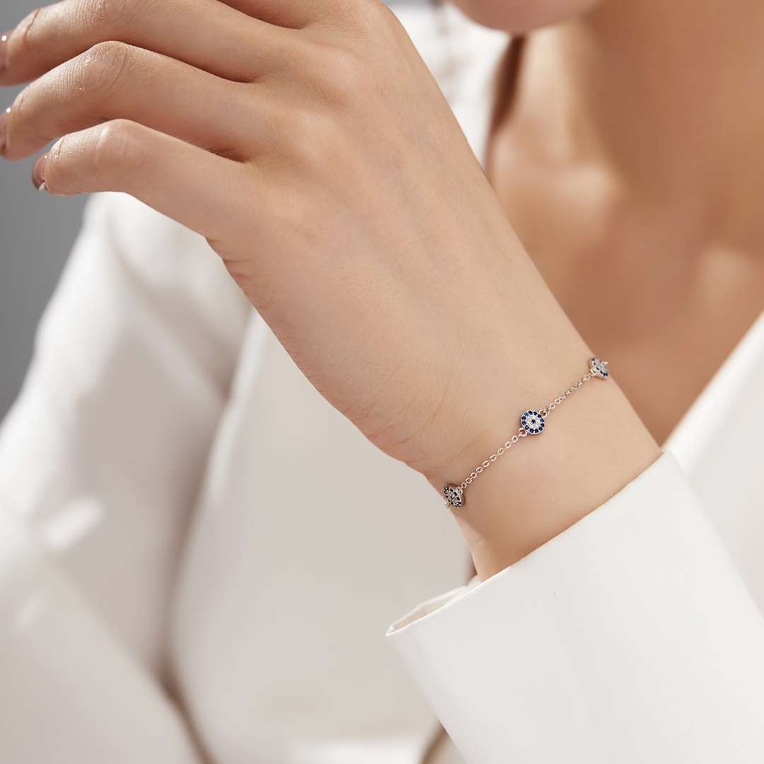 [ElanLuxe Jewelry]Delicate Round Shape Pendent Necklace