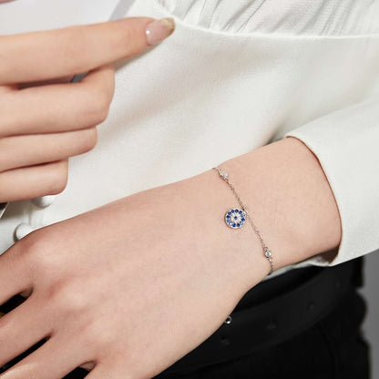 [ElanLuxe Jewelry]Devil's Eye Round Shape Bracelet