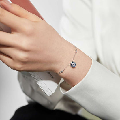 [ElanLuxe Jewelry]Devil's Eye Round Shape Bracelet