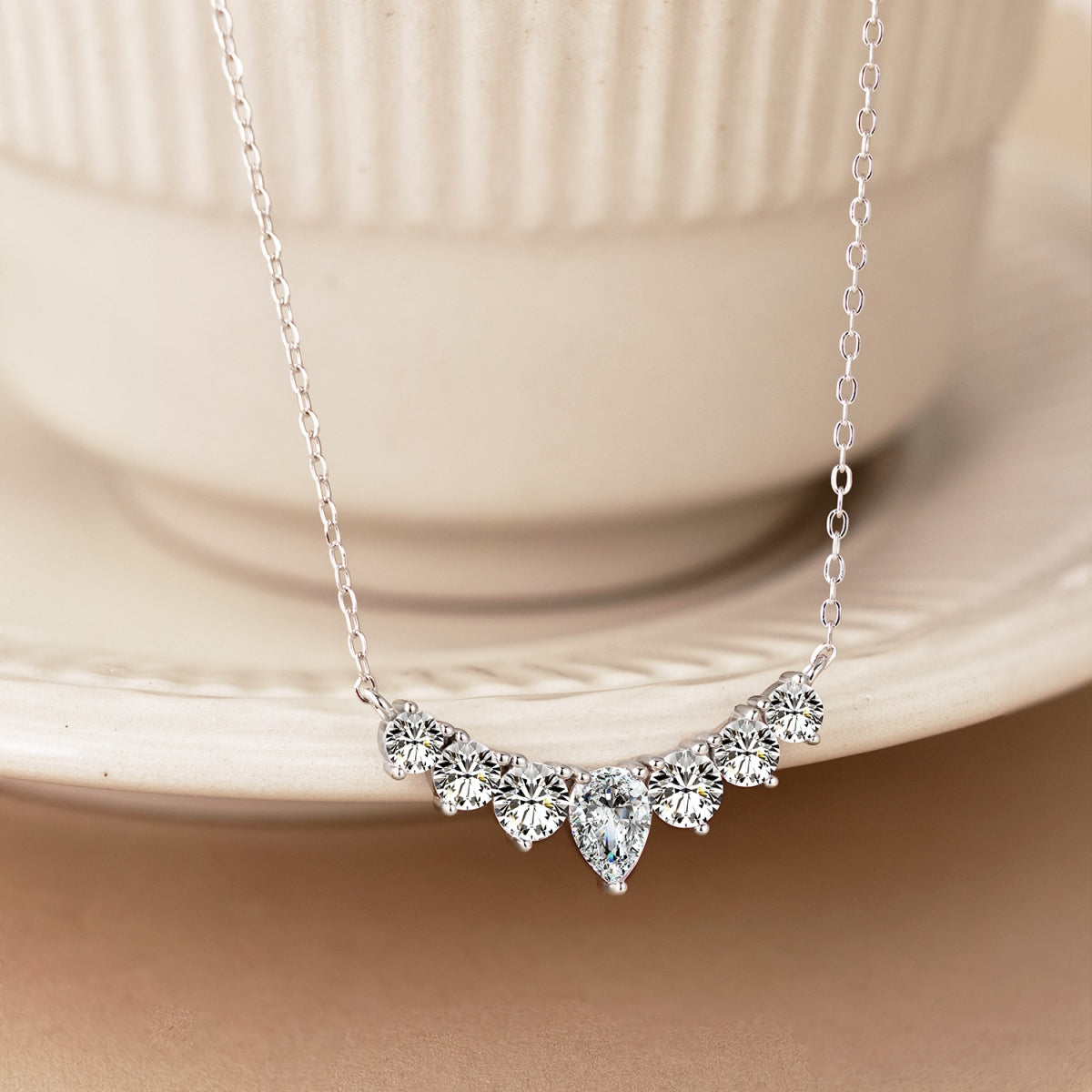 [ElanLuxe Jewelry]Dainty Colorful Heart Necklace