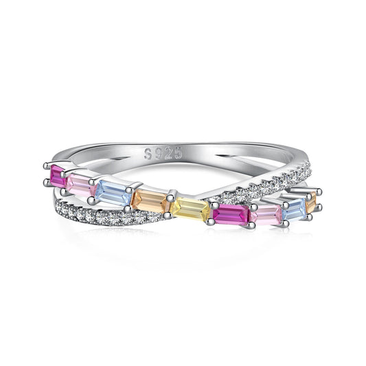[ElanLuxe Jewelry]Energetic Elegant Radiant Cut Party Ring
