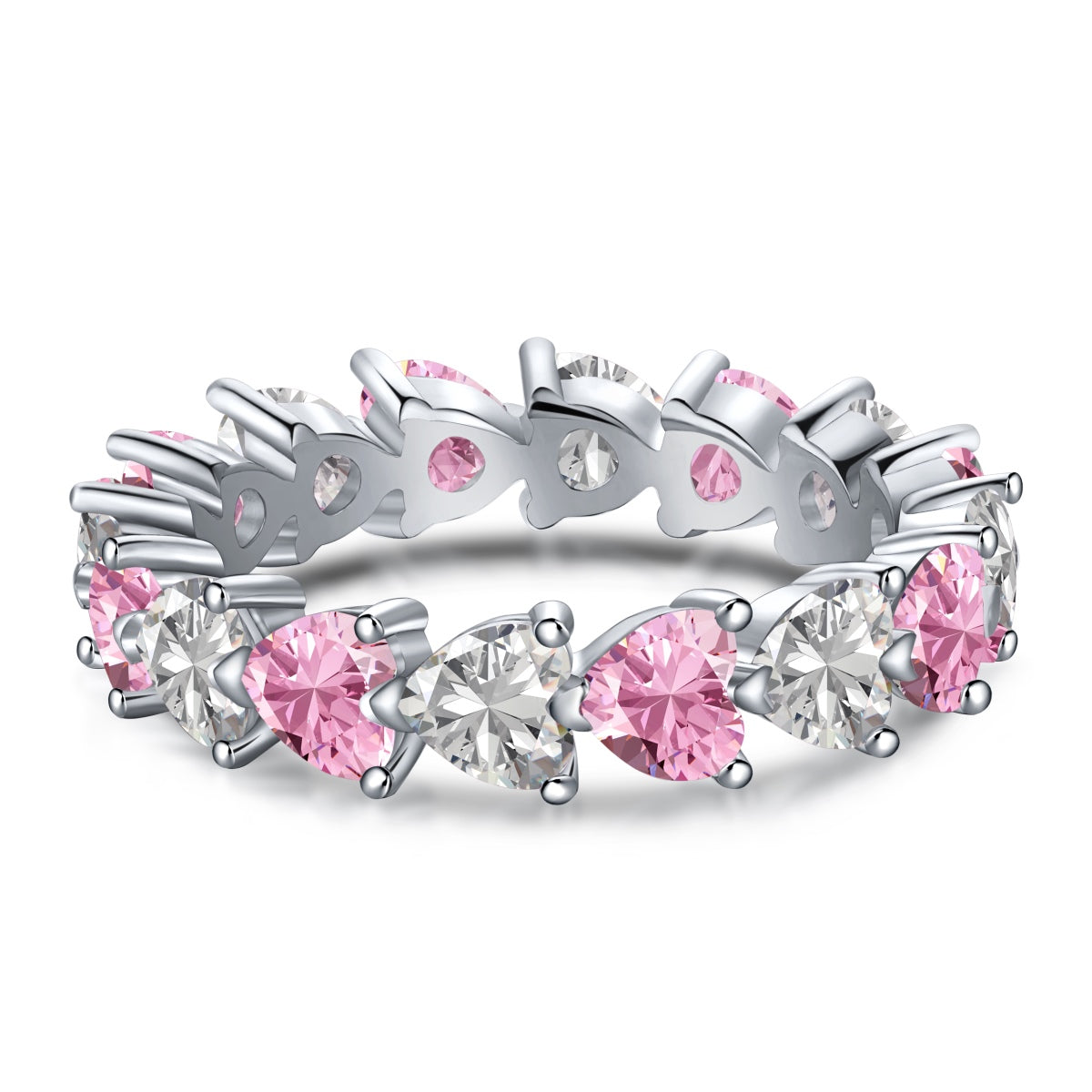 [ElanLuxe Jewelry]0.25 Carat Radiant Romance Heart Cut Lover Ring