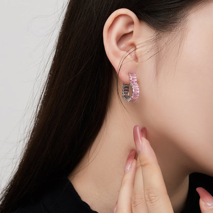 [ElanLuxe Jewelry]Radiant Heart Cutout Earrings