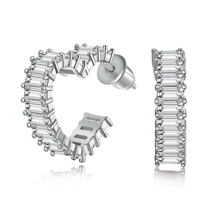 [ElanLuxe Jewelry]Radiant Heart Cutout Earrings