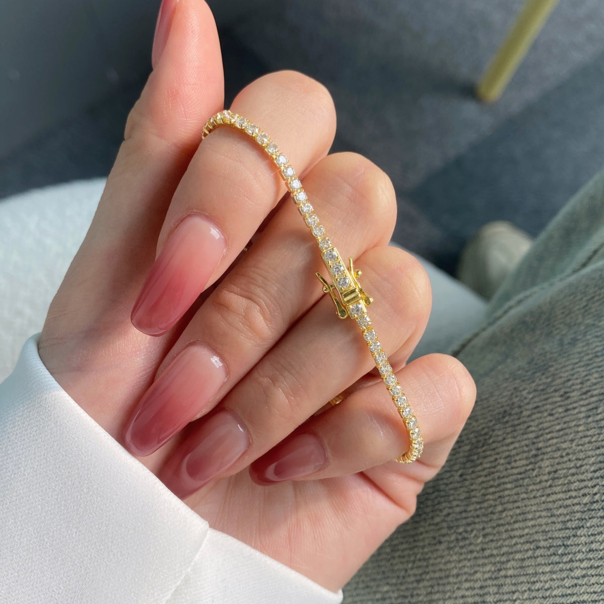[ElanLuxe Jewelry]Radiant Colorful Round Cut Party Bracelet