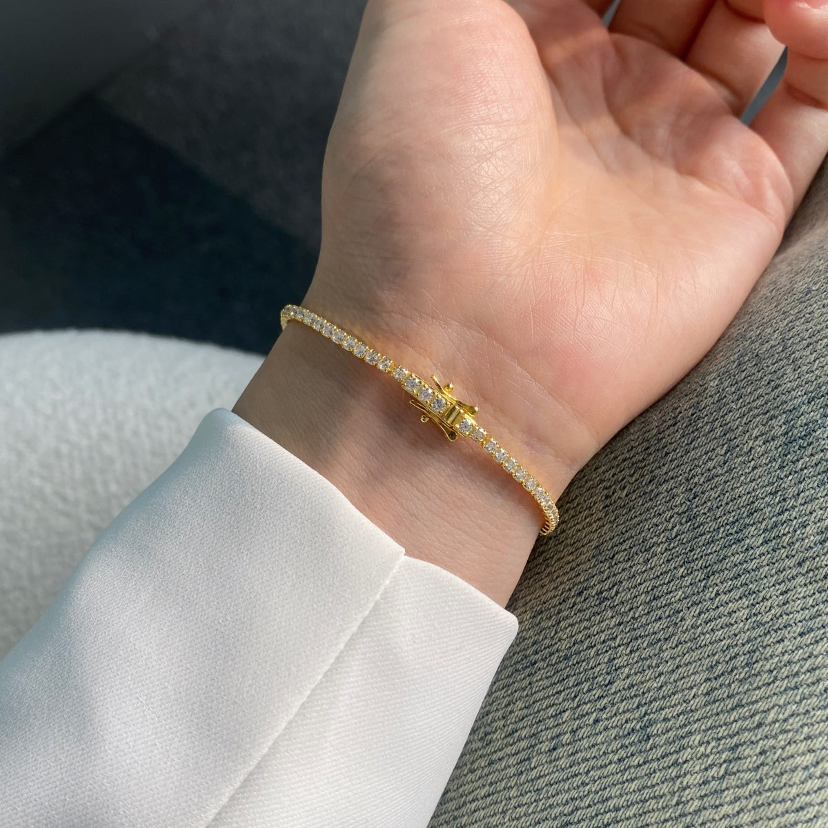 [ElanLuxe Jewelry]Radiant Colorful Round Cut Party Bracelet