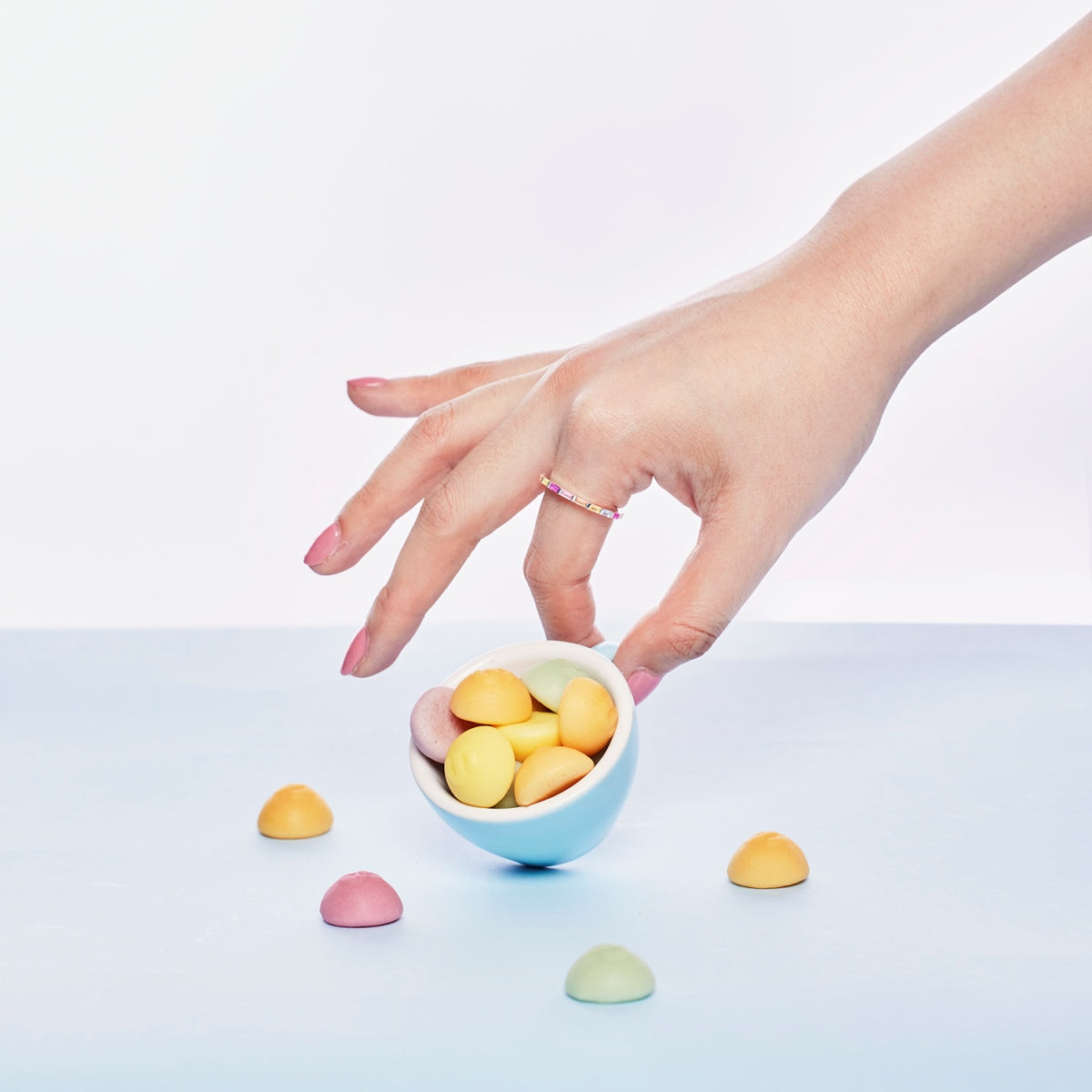 [ElanLuxe Jewelry]Lively In Shades Elegant Radiant Cut Daily Ring