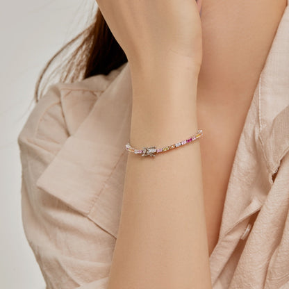 [ElanLuxe Jewelry]Delicate Romantic Heart Shape Lover Bracelet