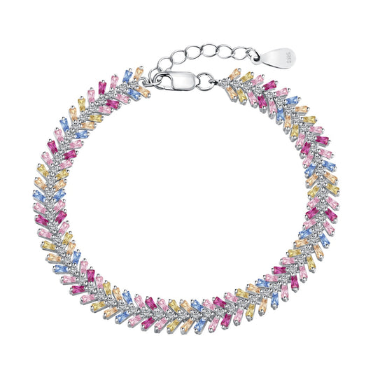 [ElanLuxe Jewelry]Dainty Radiant Emerald Cut Daily Bracelet