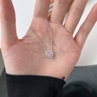[ElanLuxe Jewelry]Exquisite Heart Shape Necklace
