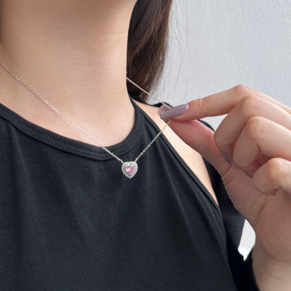 [ElanLuxe Jewelry]Exquisite Heart Shape Necklace