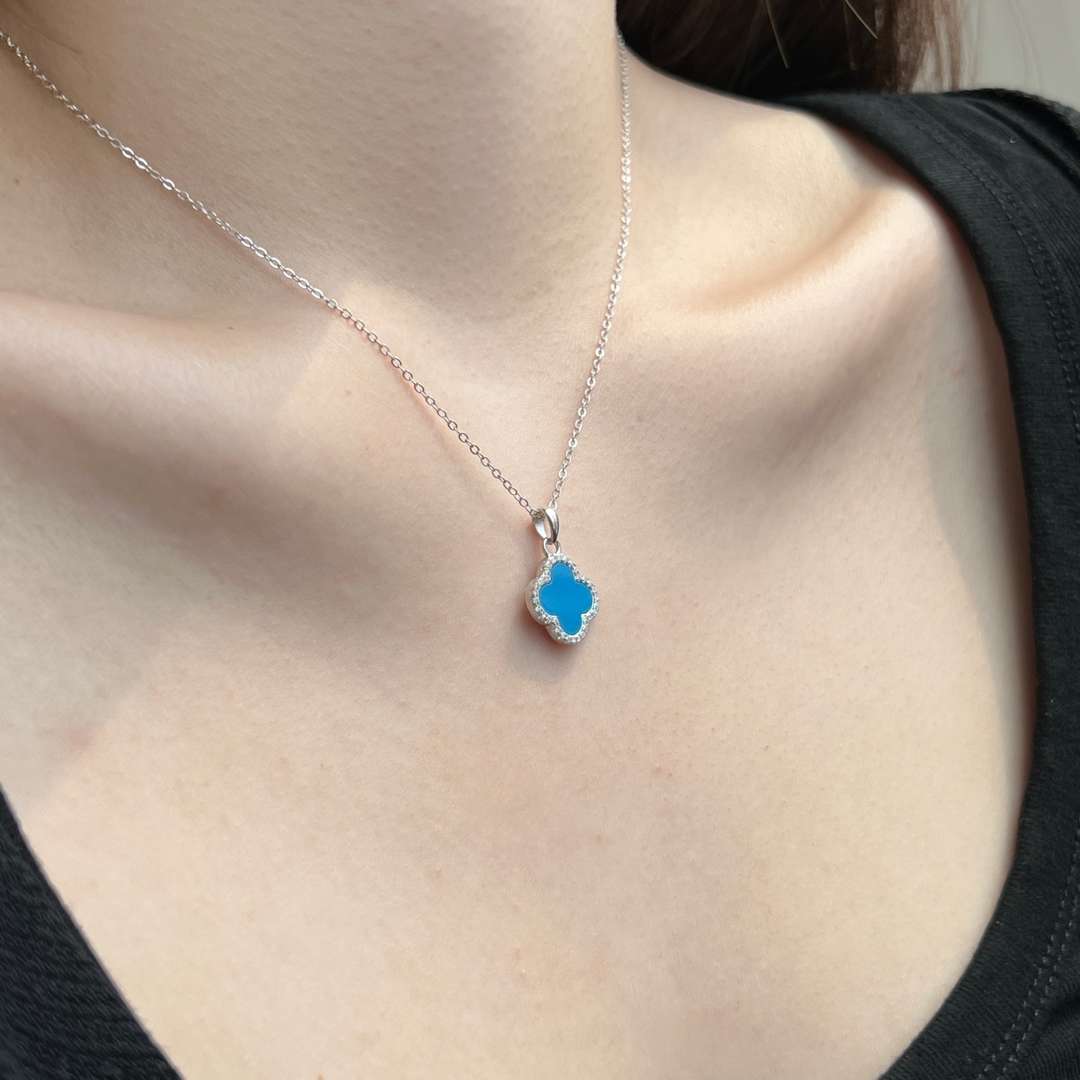 [ElanLuxe Jewelry]Dainty Flower Shape Necklace