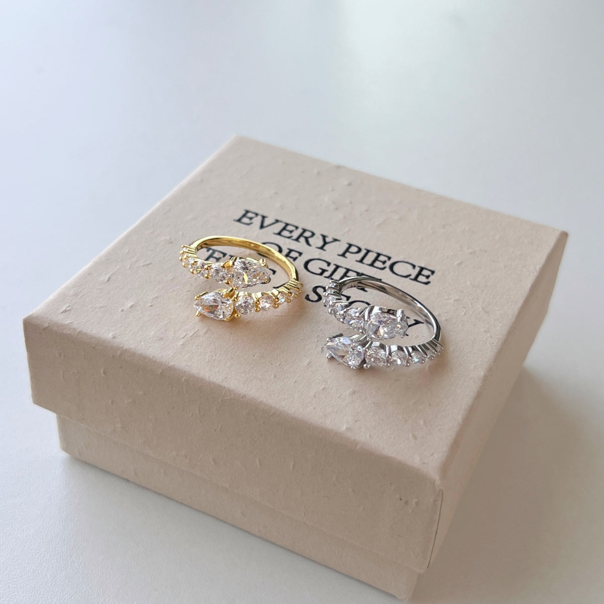 [ElanLuxe Jewelry]Delicate Lively Snake Shape Daily Ring