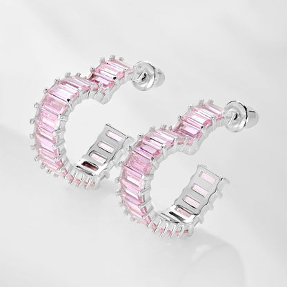 [ElanLuxe Jewelry]Radiant Heart Cutout Earrings