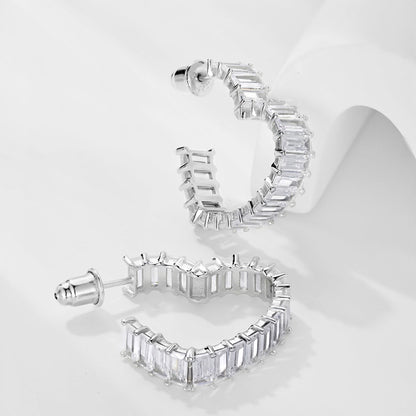 [ElanLuxe Jewelry]Radiant Heart Cutout Earrings