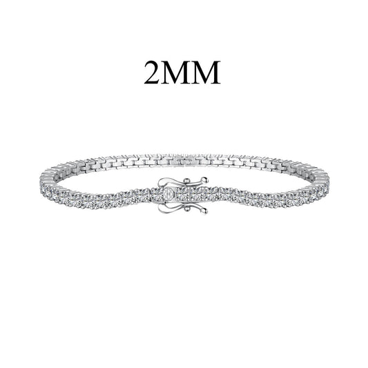 [ElanLuxe Jewelry]Dazzling Exquisite Round Cut Daily Bracelet