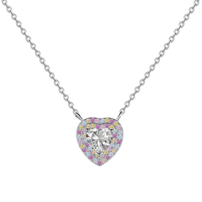 [ElanLuxe Jewelry]Exquisite Heart Shape Necklace