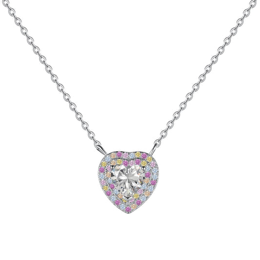 [ElanLuxe Jewelry]Exquisite Heart Shape Necklace