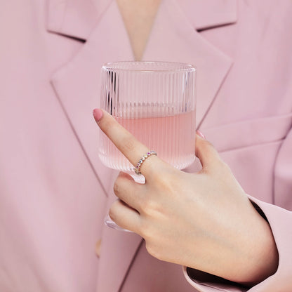 [ElanLuxe Jewelry]Exquisite Colorful Round Cut Party Ring