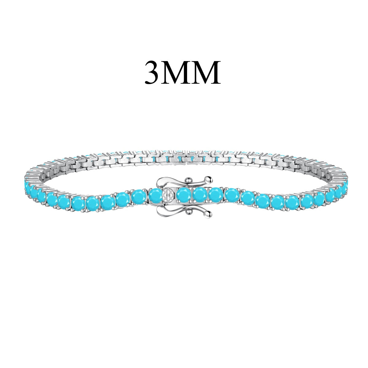 [ElanLuxe Jewelry]Dainty Charming Round Cut Tennis Bracelet
