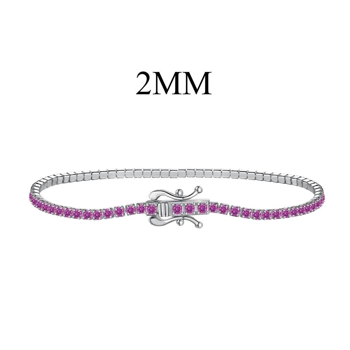[ElanLuxe Jewelry]Radiant Colorful Round Cut Party Bracelet