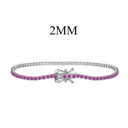 [ElanLuxe Jewelry]Radiant Colorful Round Cut Party Bracelet