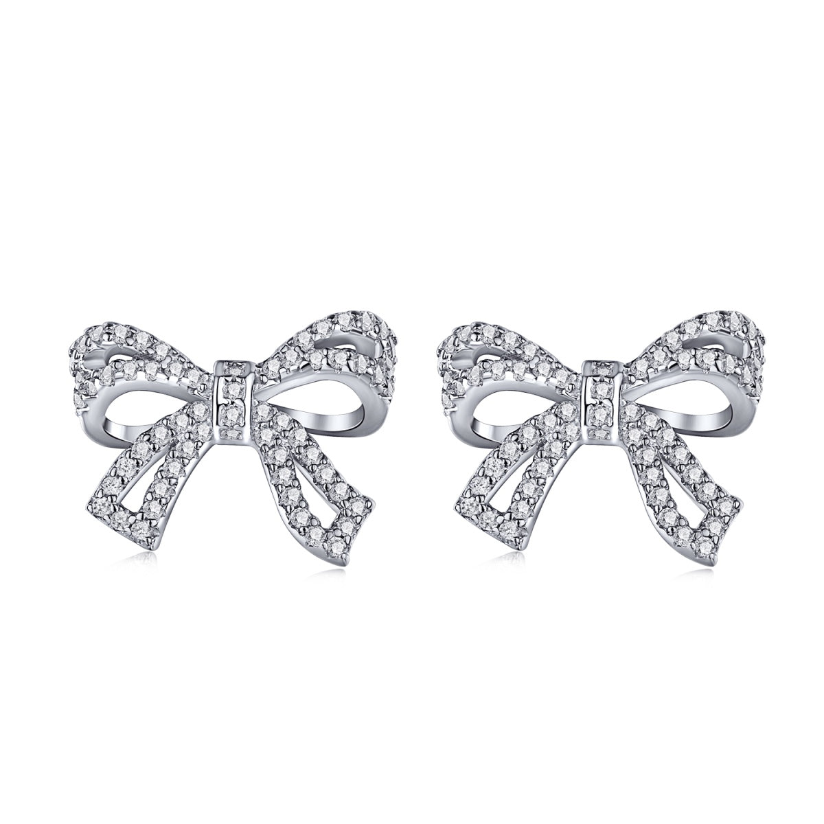 [ElanLuxe Jewelry]Dainty Bow Shape Earrings