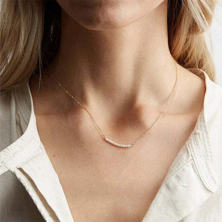 [ElanLuxe]Emilia Freshwater Pearl Necklace