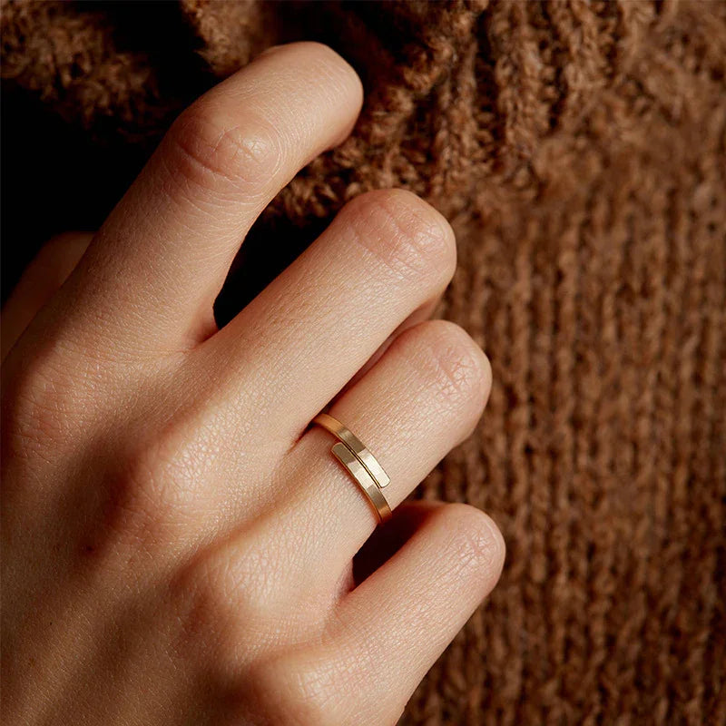 [ElanLuxe]Primme Gold Ring