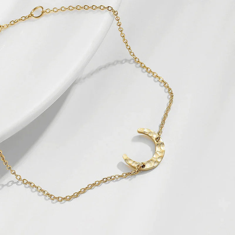 [ElanLuxe]Keris Gold Chain Bracelet