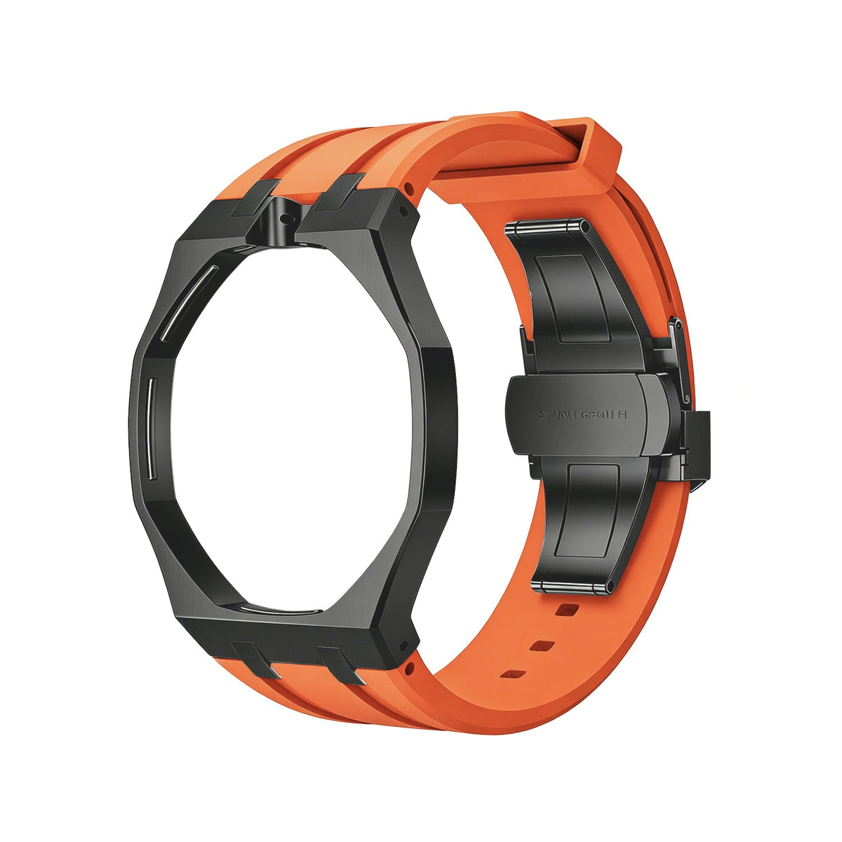 Royal Oak Pop Black Steel Case & Silicone Strap