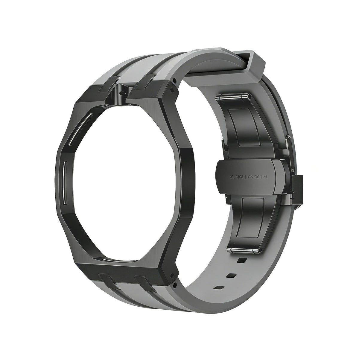 Royal Oak Pop Black Steel Case & Silicone Strap