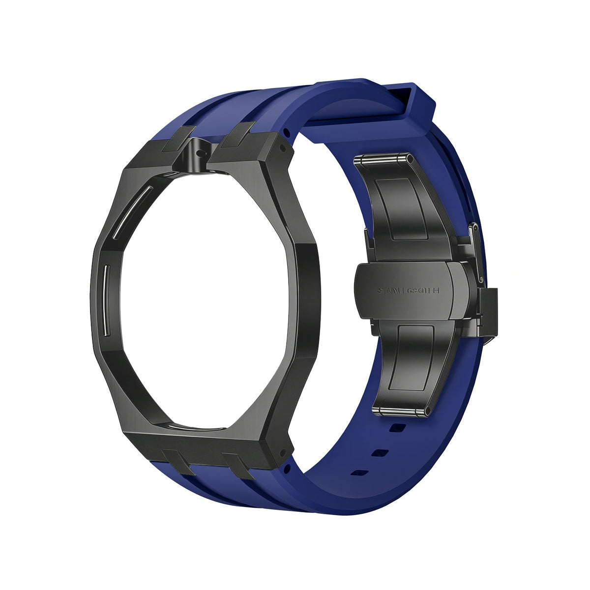 Royal Oak Pop Black Steel Case & Silicone Strap