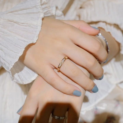 [ElanLuxe Jewelry]LOVE RING 2.65MM DIAMOND