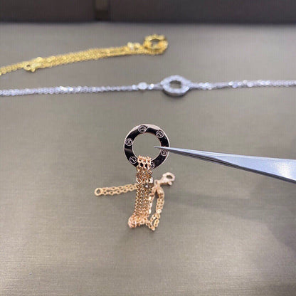 [ElanLuxe Jewelry]LOVE BRACELET 2 DIAMOND