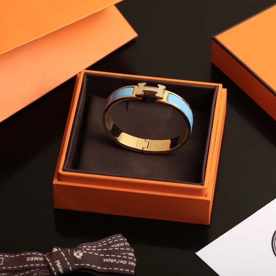 [ElanLuxe Jewelry]H CLOUD BLUE BRACELET GOLD DIAMOND