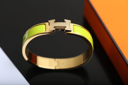 [ElanLuxe Jewelry]H BRACELET GOLD DIAMOND