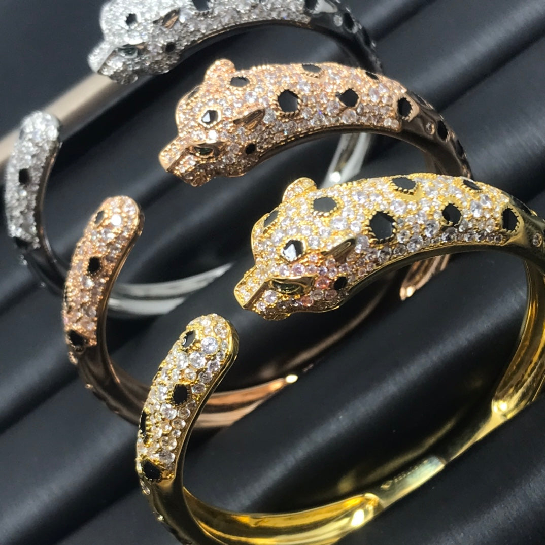 [ElanLuxe Jewelry]PANTHERE BIG BRACELET DIAMONDS