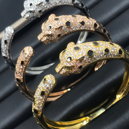 [ElanLuxe Jewelry]PANTHERE BIG BRACELET DIAMONDS