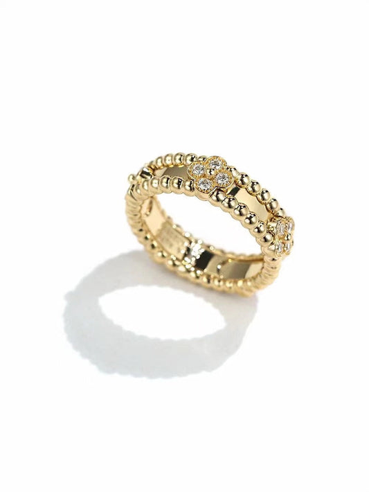 [ElanLuxe Jewelry]PERLEE GOLD DIAMOND RING