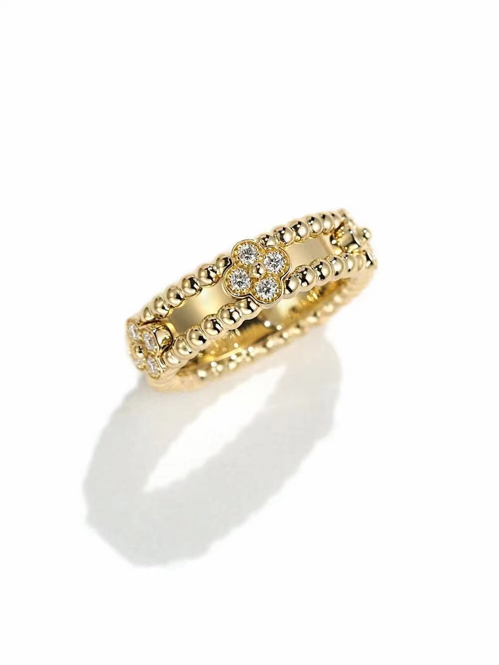 [ElanLuxe Jewelry]PERLEE GOLD DIAMOND RING